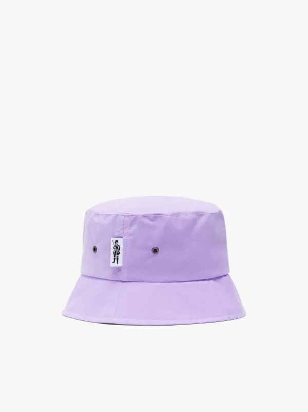 PELTING Lilac Waxed Cotton Bucket Hat | ACC-HA05