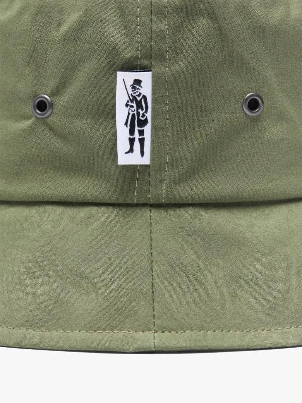 PELTING Winter Moss Waxed Cotton Bucket Hat | ACC-HA05