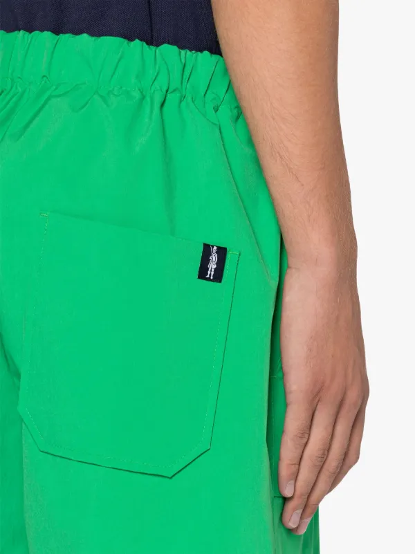 PLAIN CAPTAIN Green ECO DRY Shorts