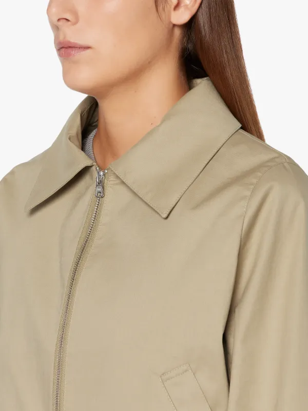 POLLA Beige Bomber Jacket | LM-1071B