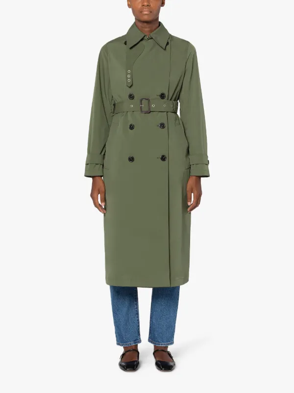 POLLY Green ECO DRY Trench Coat Mackintosh
