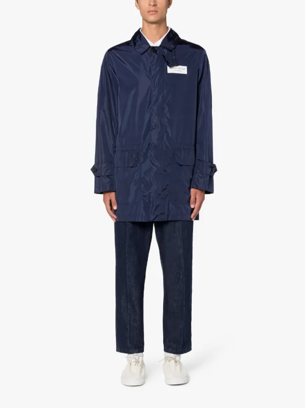 RAIN X SHINE TORRENTIAL Navy A Line Packable Raincoat