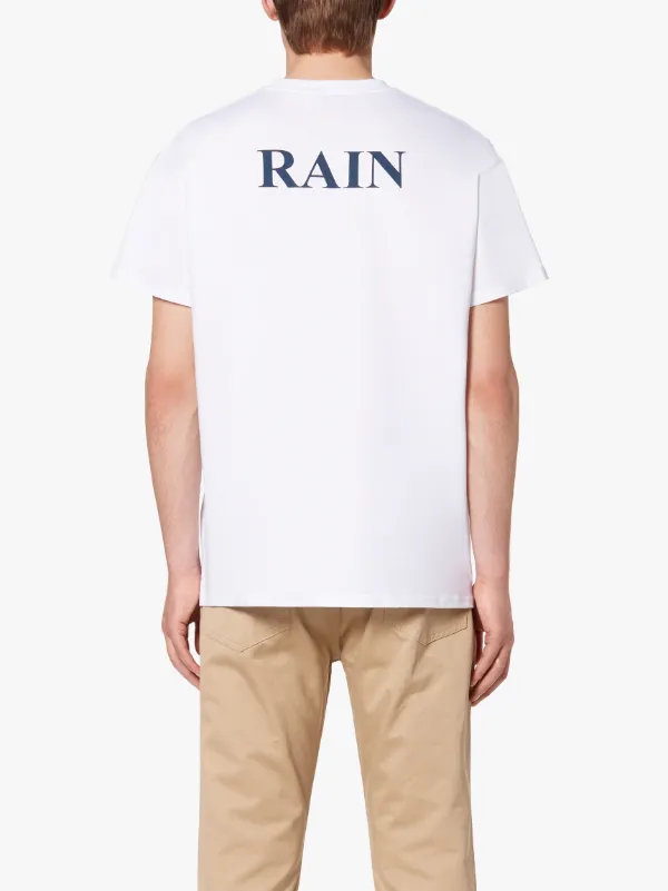 RAIN x SHINE White Cotton T-Shirt