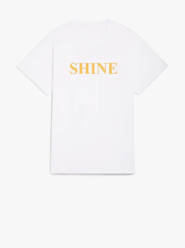 RAIN x SHINE White Cotton T-Shirt