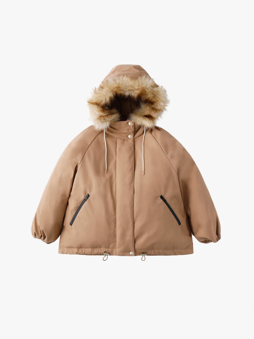 RAINTEC SKYE PARKA DOWN SHORT MILK TEA | RAINTEC SKYE PARKA