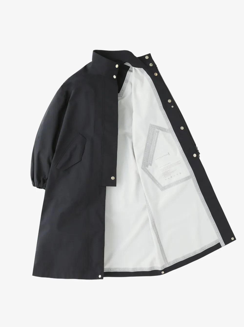 RAINTEC SKYE STAND COLLAR COAT | MACKINTOSH