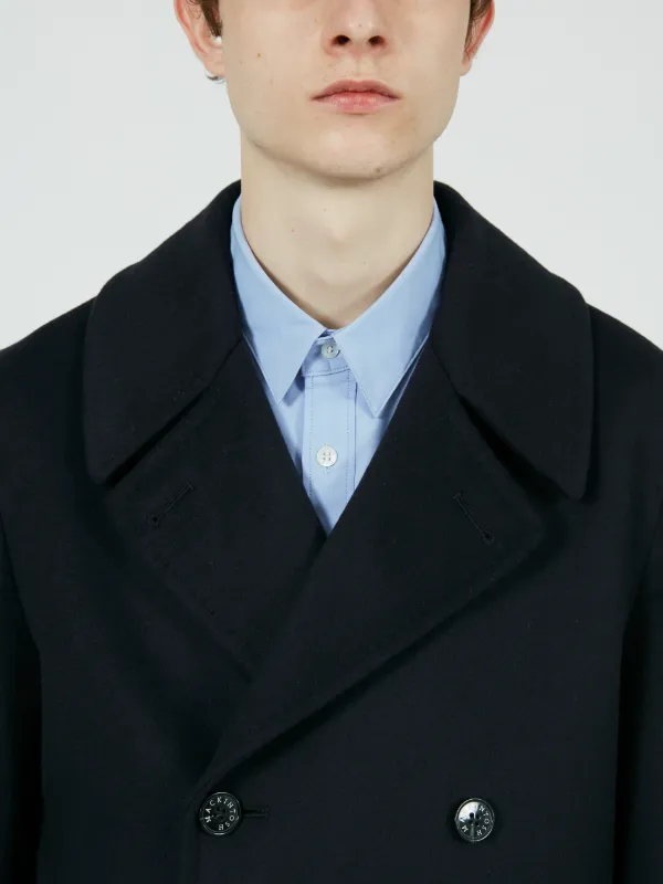 REDFORD DOUBLE BREASTED COAT NAVY | GM-1101F | MACKINTOSH REDFORD DOUBLE BREASTED COAT NAVY | GM-1101F | MACKINTOSH