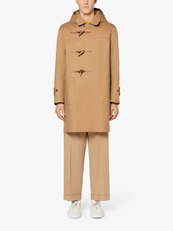 Burberry camel duffle outlet coat