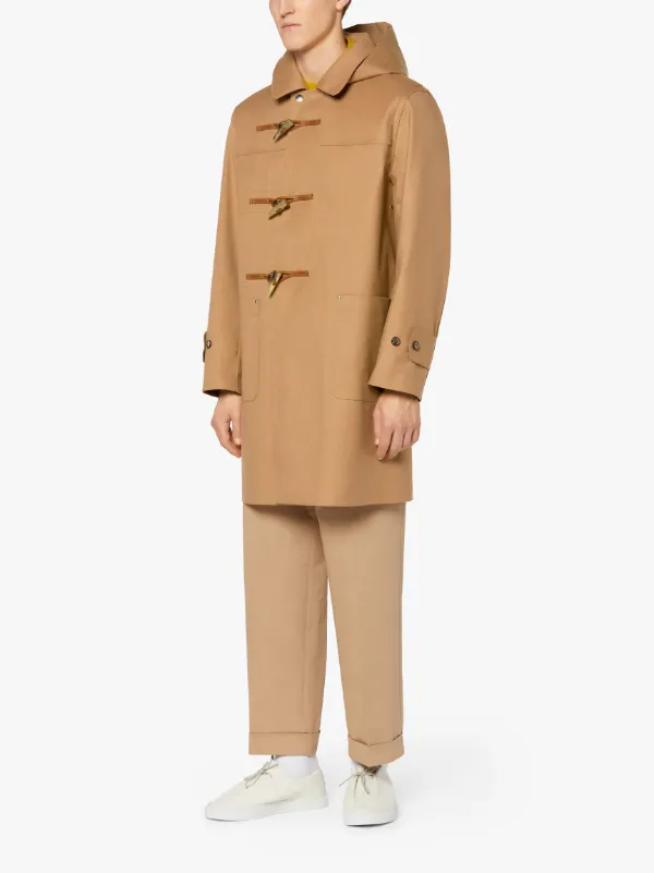 ROGART Camel Bonded Wool Duffle Coat | GR-1031