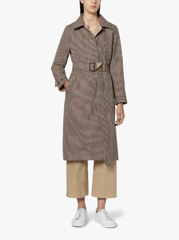 ROSLIN Honey Cotton & Wool Reversible Trench Coat | LM-061R