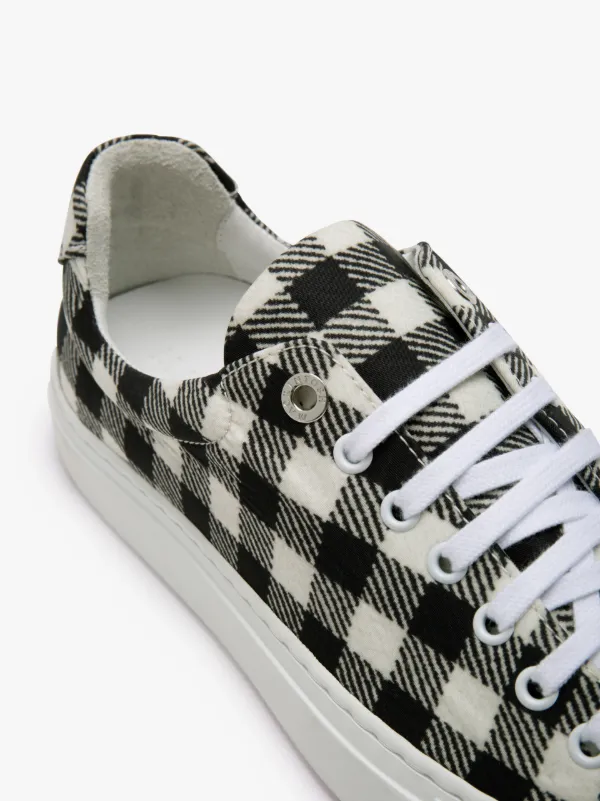 Shepherd Print Sneakers