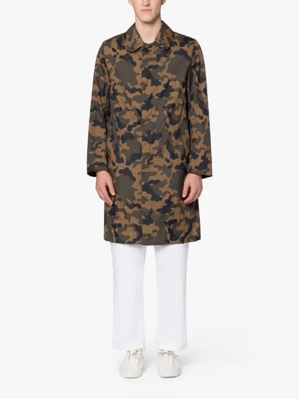 SHOWER Camo Packable Nylon Coat