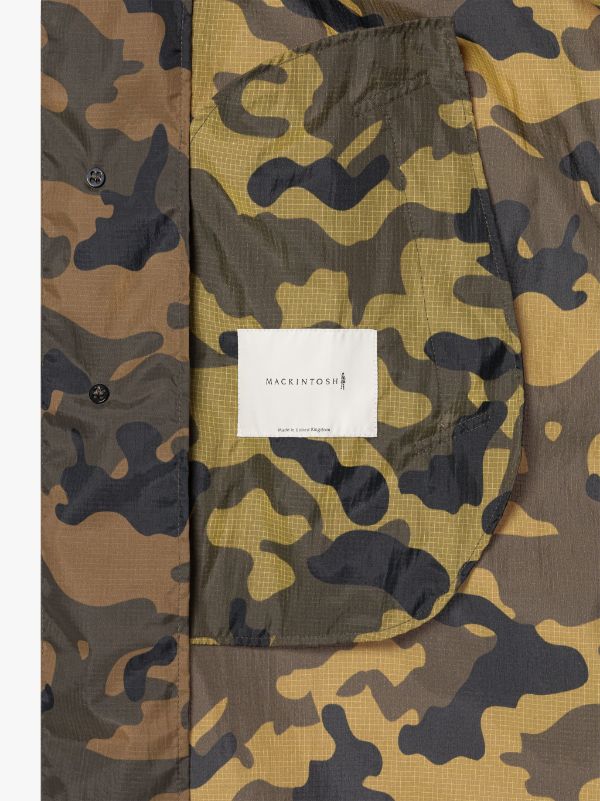 SHOWER Camo Packable Nylon Coat