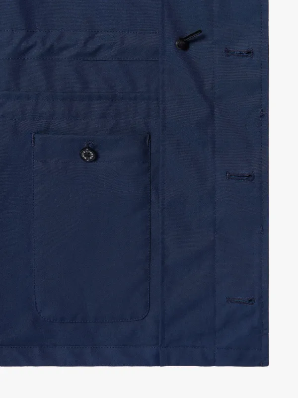 SKITE Navy Cotton Field Jacket | GMM-203