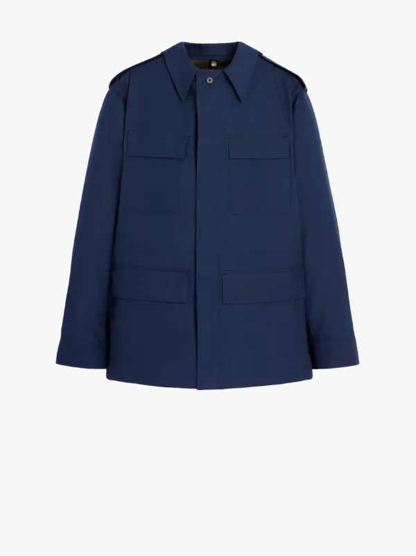 SKITE Navy Cotton Field Jacket | GMM-203