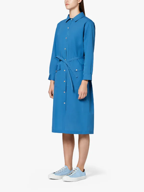 On sale Sky Blue Cotton Dress | Shop 