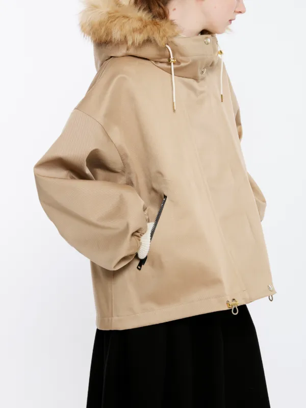 SKYE PARKA SHORT MILITARY PARKA SHORT BEIGE | LMH-1025 | MACKINTOSH