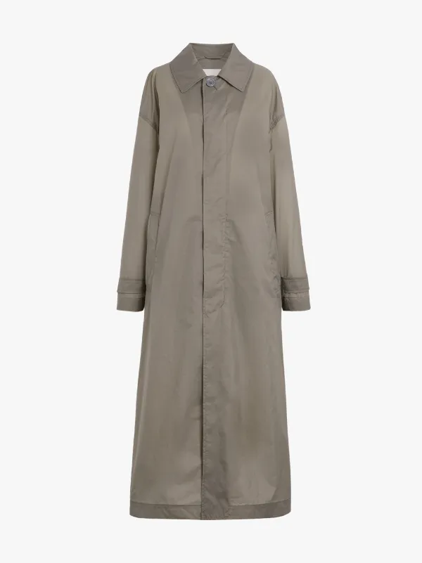 Slate Nylon Oversized Coat LM-100B