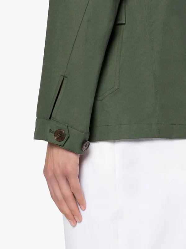 SPRING Green Cotton Chore Jacket | GMM-222