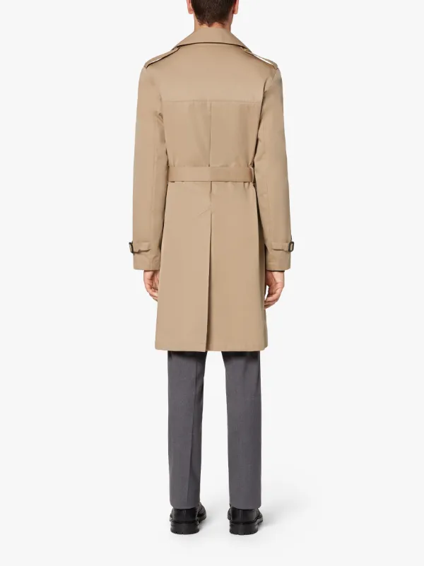 ST ANDREWS Honey Gabardine Cotton Trench Coat | GMC-101