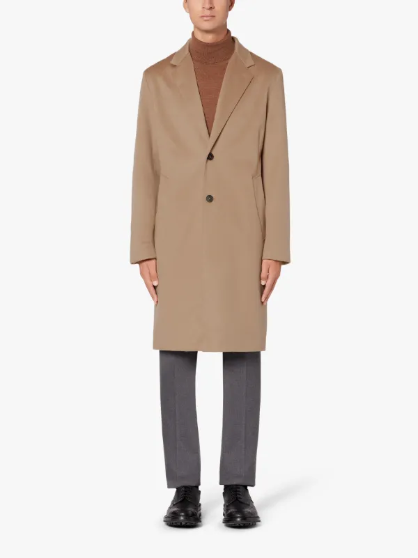 STANLEY Camel Storm System Cashmere Coat | GM-1007F