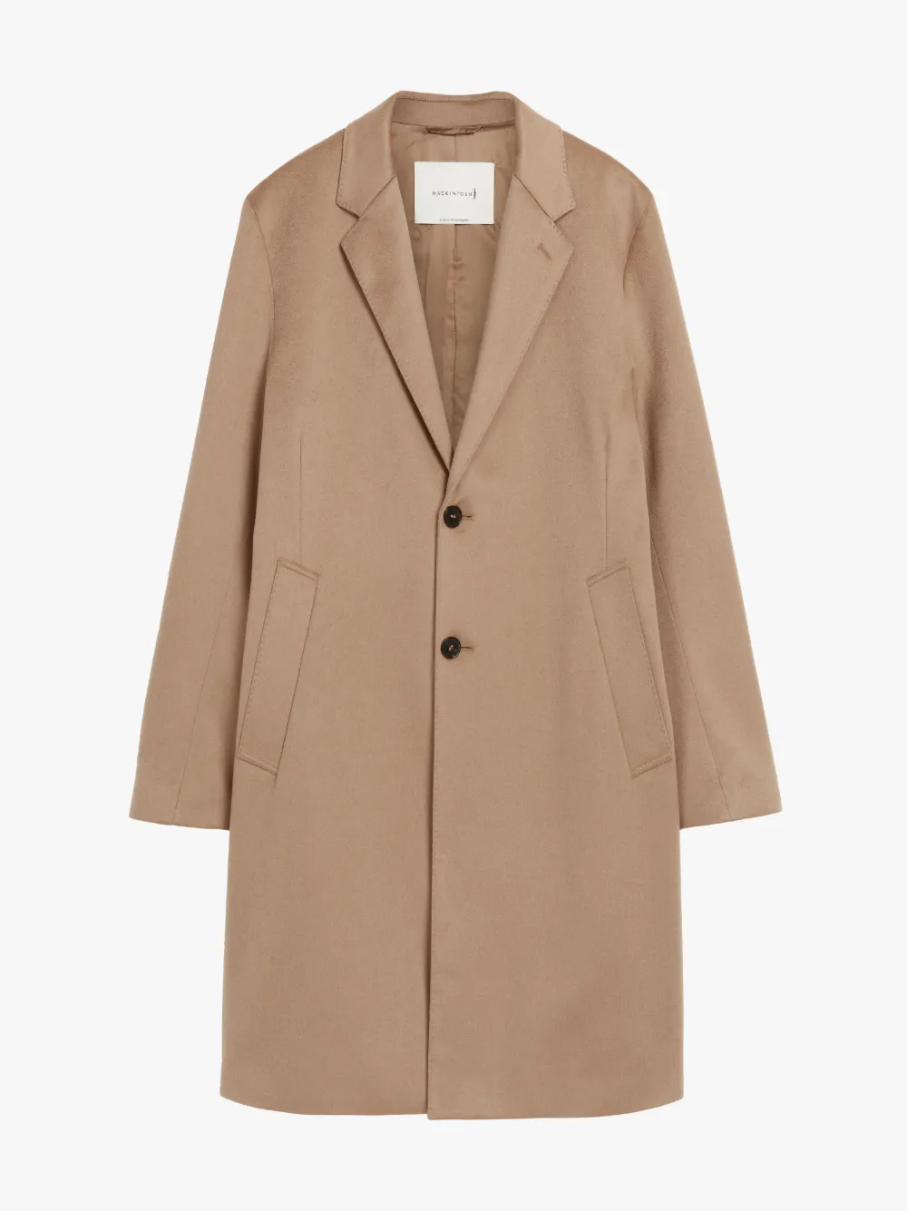 camel structured coat