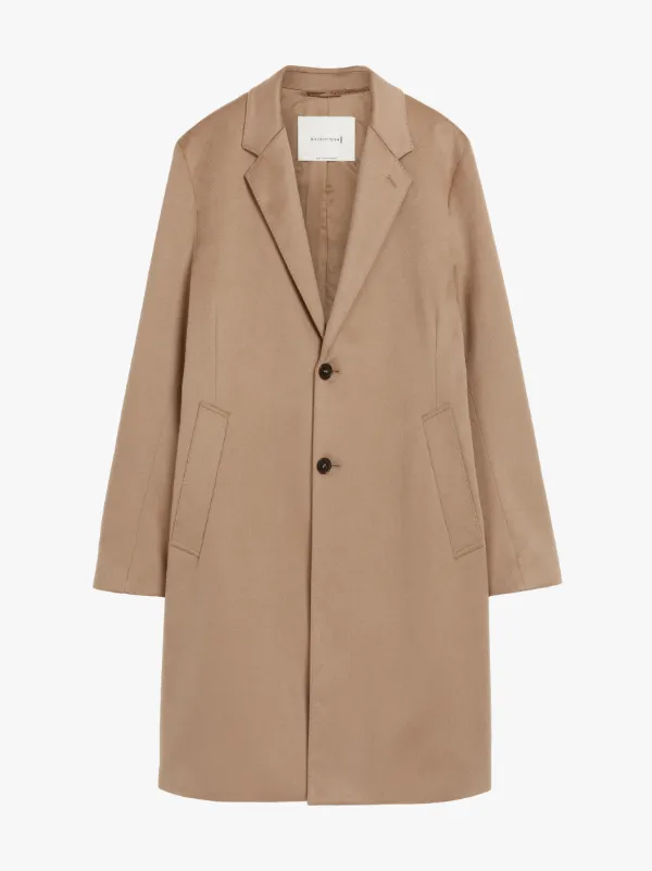 STANLEY Camel Storm System Cashmere Coat | GM-1007F