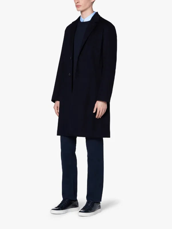 STANLEY Navy Cashmere Storm System Coat | GM-1007F | Mackintosh