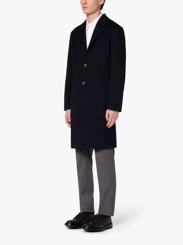 STANLEY Navy Storm System Wool Coat | GM-1007F