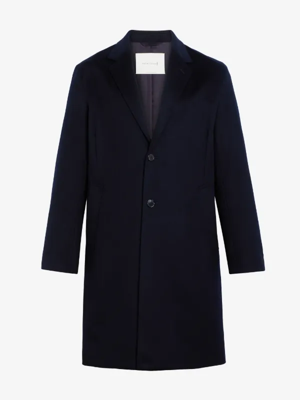 STANLEY Navy Storm System Wool Coat | GM-1007F