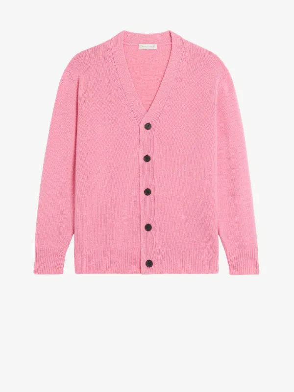 Pink merino wool sweater best sale