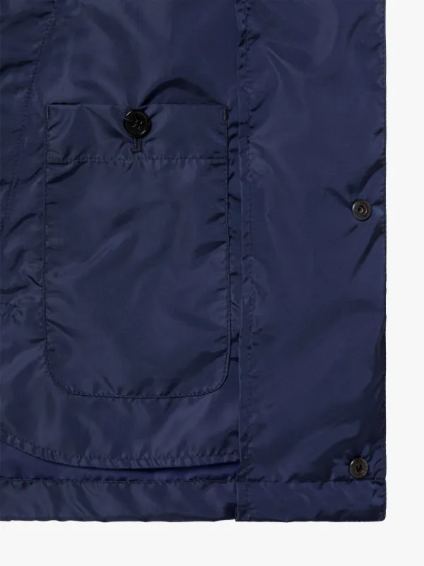 TAPE TEEMING Navy Nylon Coach Jacket | GMM-216