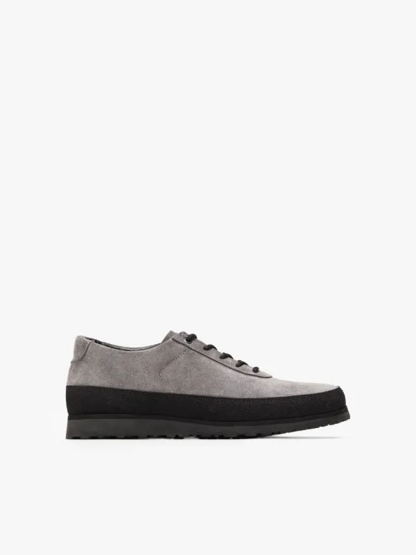 Tarvas Dark Grey Suede Explorer Shoes