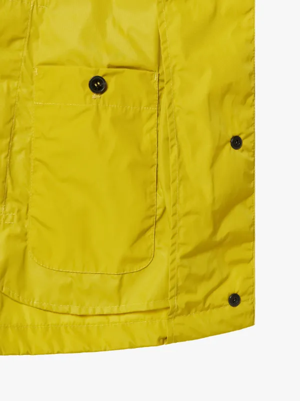 TEEMING Yellow Nylon Coach Jacket | GMM-201