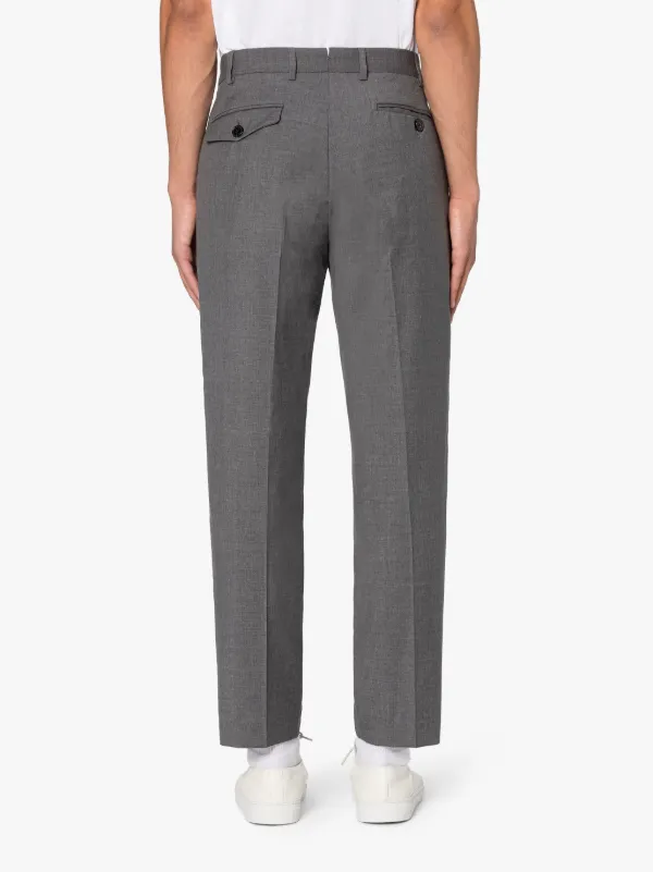 THE STANDARD Light Grey Wool Trousers