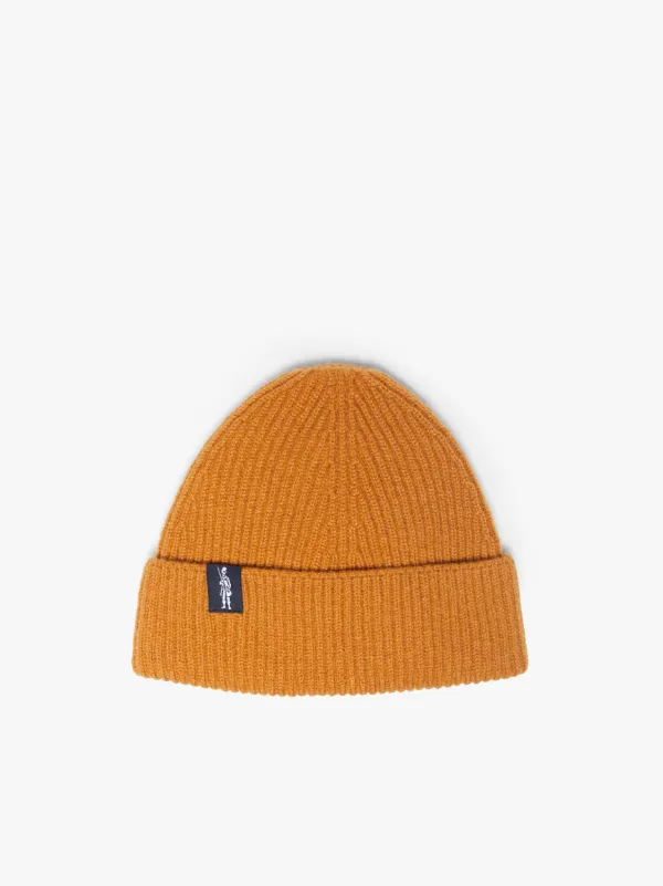 THEON Yellow Cashmere Beanie