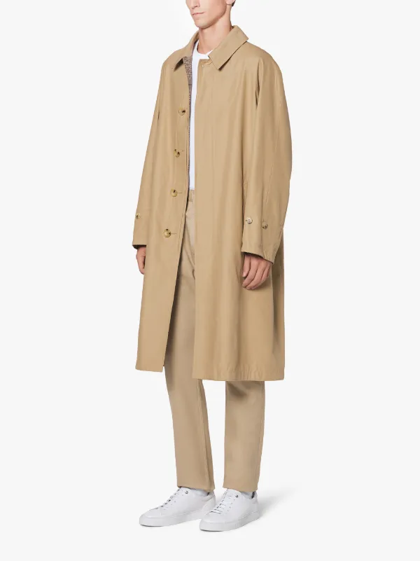 THUSTER Honey Cotton Reversible Overcoat | GM-1027R