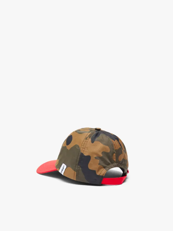 TIPPING Camo Contrast RAINTEC & Nylon Baseball Cap | ACC-HA04