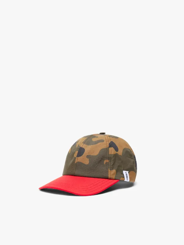 TIPPING Camo Contrast RAINTEC & Nylon Baseball Cap | ACC-HA04