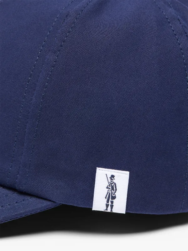 TIPPING Dark Navy Waxed Cotton Baseball Cap | ACC-HA04