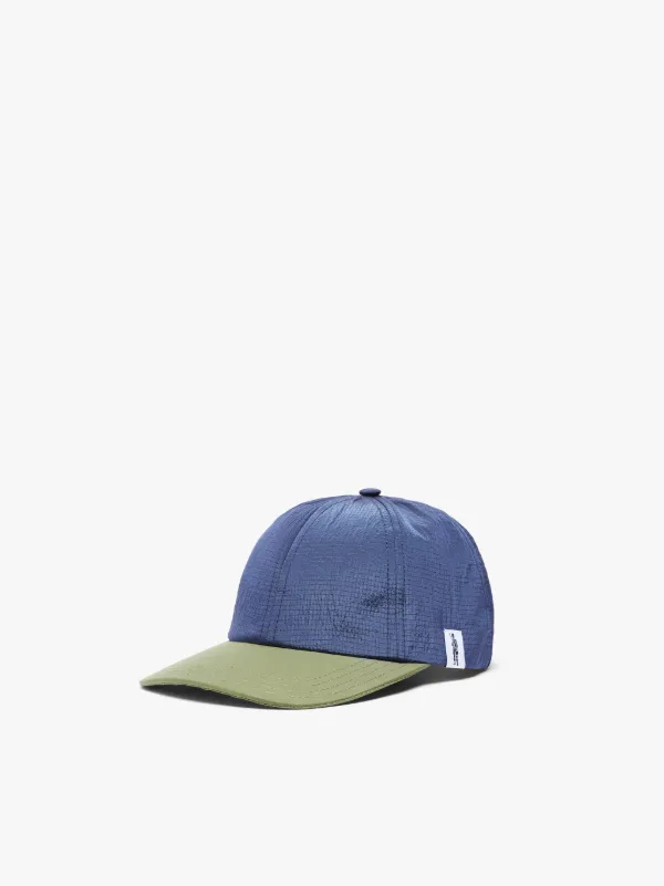 TIPPING Navy Contrast RAINTEC & Nylon Baseball Cap | ACC-HA04