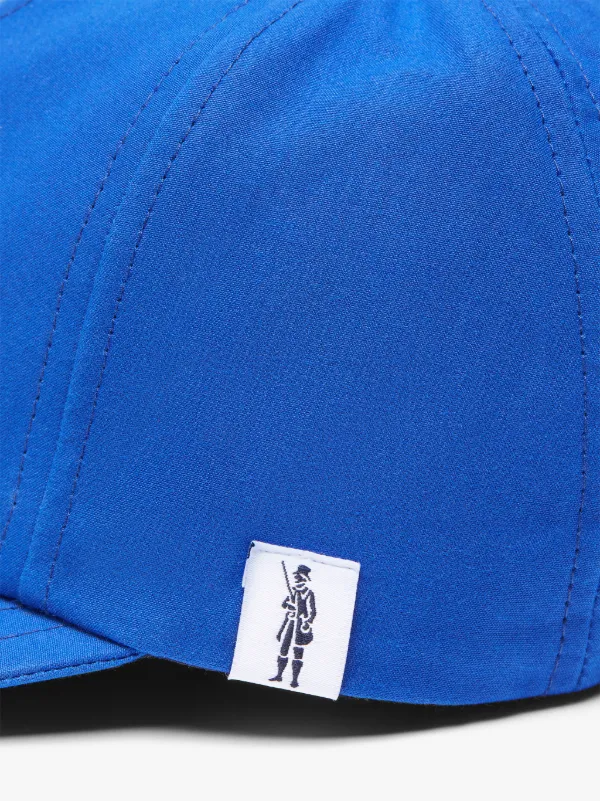 TIPPING Royal Blue Waxed Cotton Baseball Cap | ACC-HA04