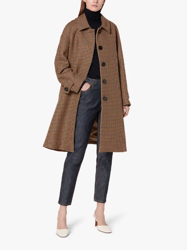 TORE Shepherd Check Wool Coat | LM-1048F