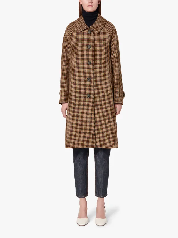 TORE Shepherd Check Wool Coat | LM-1048F