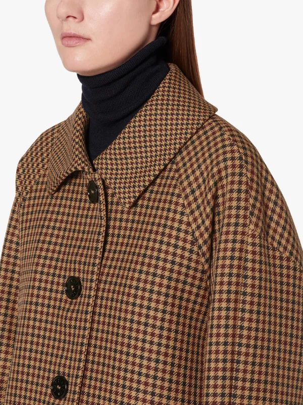 TORE Shepherd Check Wool Coat | LM-1048F