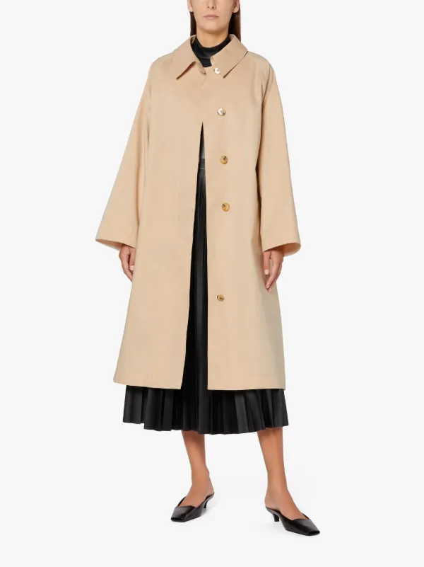 TRANENT Putty x Yellow RAINTEC Cotton Trench Coat | LM-1105B