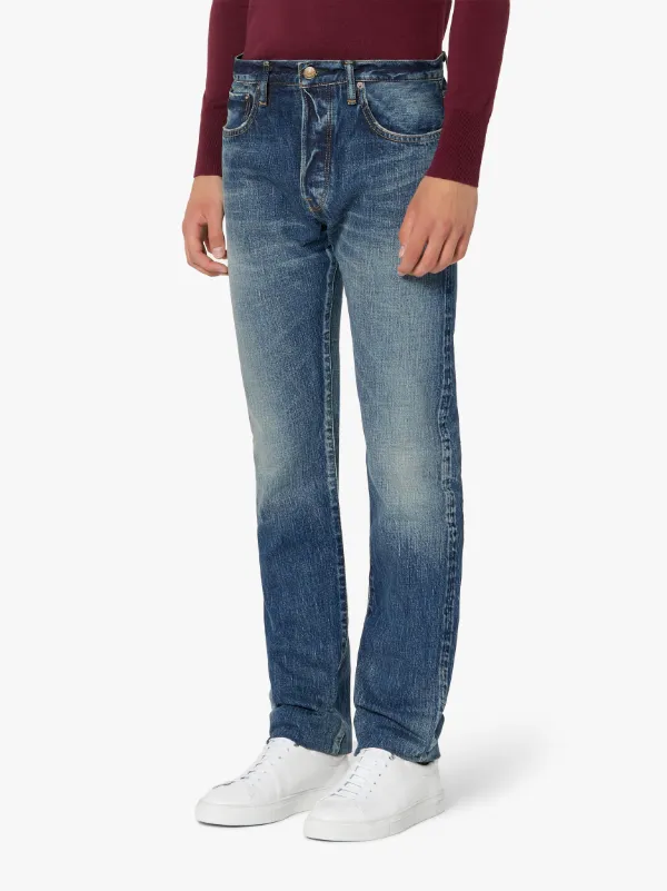 TWC Blue Denim Slim Fit Jeans