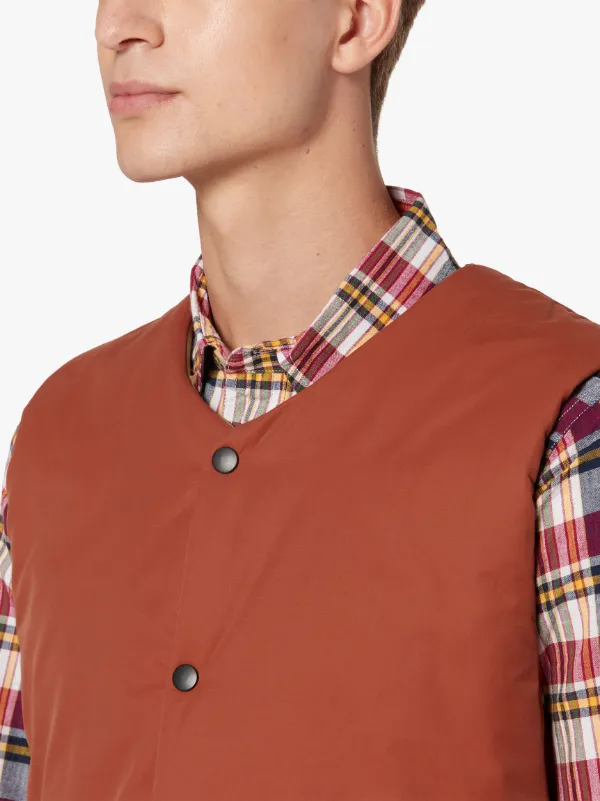 TWC Orange Cotton Blend Vest