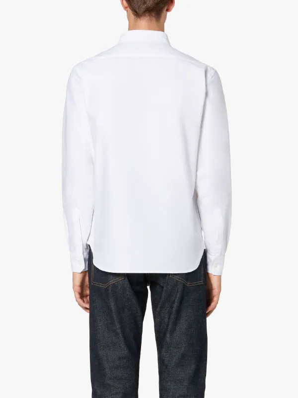 TWC White Cotton Oxford Shirt