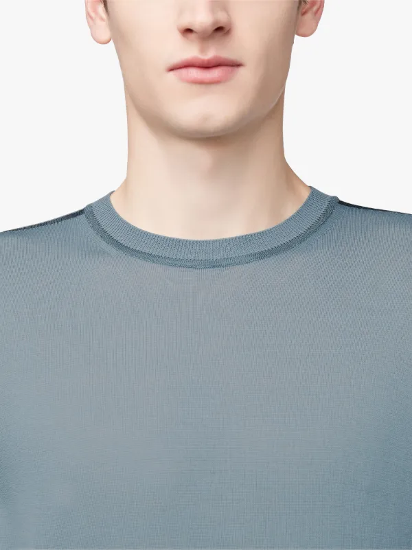 Washed Blue 0002 Crewneck Sweater